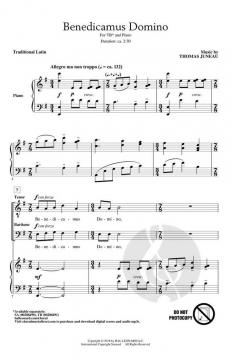 Benedicamus Domino von Thomas Juneau (Download) 