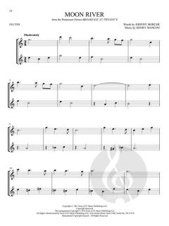 Movie Songs for 2 Flutes 