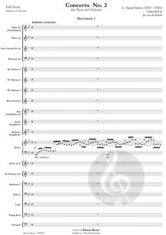 Concerto for Piano No. 2 von Camille Saint-Saëns (Download) 