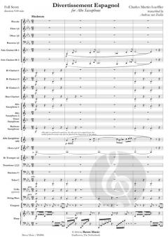 Divertissement Espagnol von Charles Martin Loeffler (Download) 