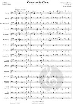 Concerto for Oboe von Vincenzo Bellini (Download) 