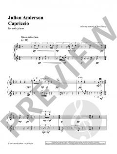 Capriccio von Julian Anderson 