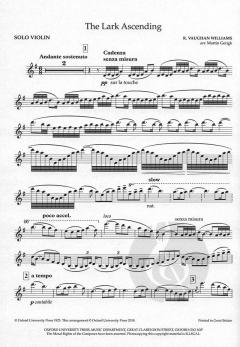 The Lark Ascending von Ralph Vaughan Williams 