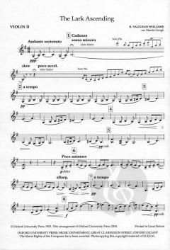 The Lark Ascending von Ralph Vaughan Williams 