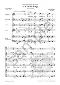 A Cradle Song von Fredrik Sixten 