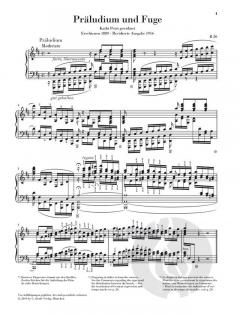 Präludium und Fuge D-dur für Orgel von Johann Sebastian Bach 