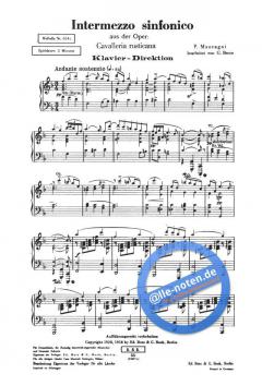 Intermezzo sinfonico / Serenata von Giuseppe Becce 