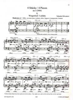 Bagatellen op. 1-5 von Valentin Silvestrov 