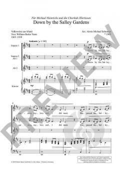 Down by the Salley Gardens von Alwin Michael Schronen (Download) 
