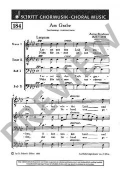 Am Grabe von Anton Bruckner (Download) 