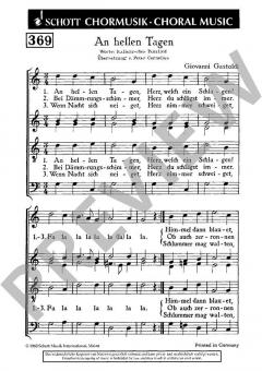 An hellen Tagen von Giovanni Giacomo Gastoldi (Download) 