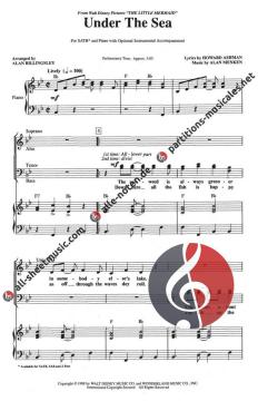 Under The Sea von Alan Menken (Download) 