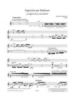 Capriccio per Radovan von Krzystof Penderecki (Download) 