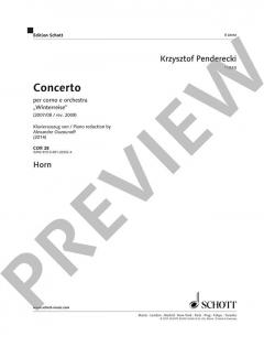 Concerto per corno e orchestra von Krzystof Penderecki (Download) 