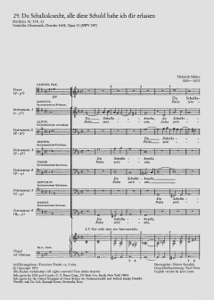 Du Schalksknecht SWV397 von Heinrich Schütz (Download) 