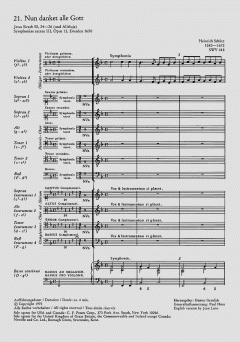 Nun danket alle Gott SWV418 (Heinrich Schütz) 