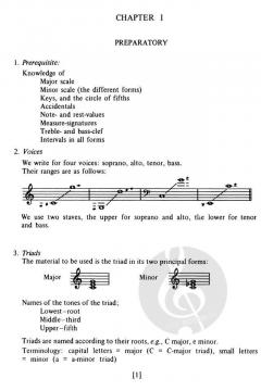 A Concentrated Course in Traditional Harmony Book 1 von Paul Hindemith (Download) 
