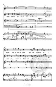 Vier Lieder von den Britischen Inseln Nr. 1 von Sir Michael Tippett (Download) 