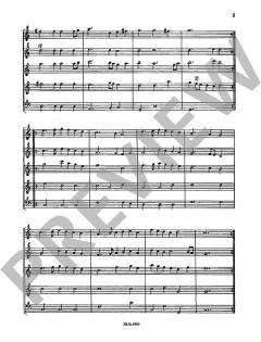 Suite Nr. 18 von Johann Hermann Schein (Download) 