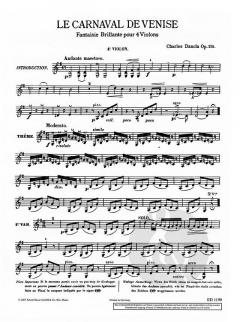 Le Carnaval de Venise op. 119 von Charles Jean-Baptiste Dancla (Download) 