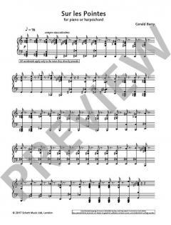 Sur les Pointes von Gerald Barry (Download) 