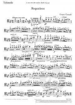 Requiebros D-Dur von Gaspar Cassado (Download) 