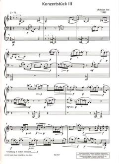 Konzertstück III von Christian Jost (Download) 