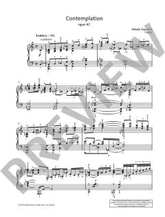 Contemplation op. 47 von Nikolai Kapustin (Download) 