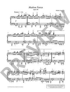Motive Force op. 45 von Nikolai Kapustin 
