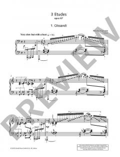3 Etudes op. 67 von Nikolai Kapustin (Download) 