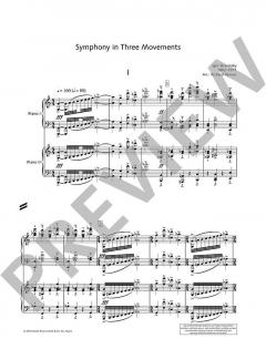 Symphony in 3 Movements von Igor Strawinsky (Download) 