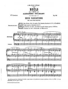 Noëls op. 60 Band 2 von Alexandre Guilmant (Download) 