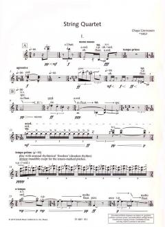 Streichquartett von Chaya Czernowin (Download) im Alle Noten Shop kaufen