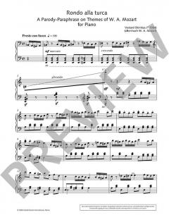 Rondo alla turca von Wolfgang Amadeus Mozart (Download) 