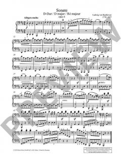Sonate facile D-Dur op. 6 von Ludwig van Beethoven (Download) 