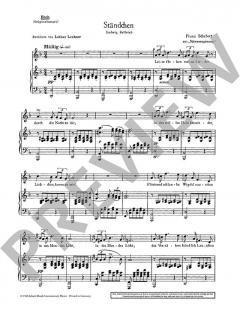 Zwei Ständchen D 957/4 / D 889 von Franz Schubert (Download) 