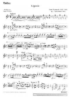 Légende op. 17 von Henryk Wieniawski (Download) 