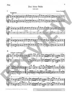 3 kleine Stücke von Anton Bruckner (Download) 