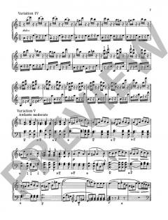 6 Variationen in a-Moll op. 107 Nr. 7 von Ludwig van Beethoven (Download) 