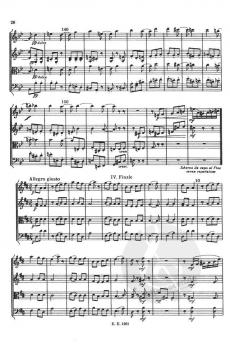Streichquartett Nr. 1 D-Dur op. 11 CW 90 von Peter Iljitsch Tschaikowsky im Alle Noten Shop kaufen