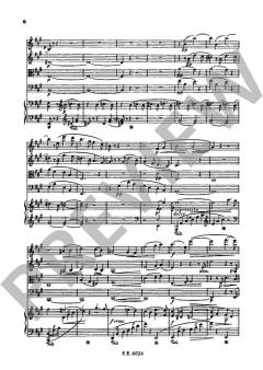 Quintet A-Dur op. 81 B 155 von Antonín Dvořák 