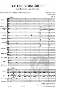 Tod und Verklärung von Richard Strauss 