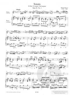 6 Sonaten op. 2 Band 1 von Michel Blavet (Download) 