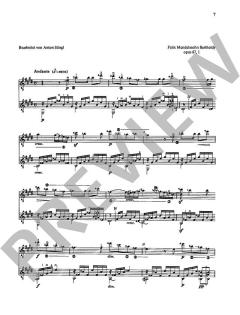 5 Lieder ohne Worte von Felix Mendelssohn Bartholdy (Download) 