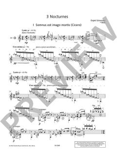 3 Nocturnes von Enjott Schneider 