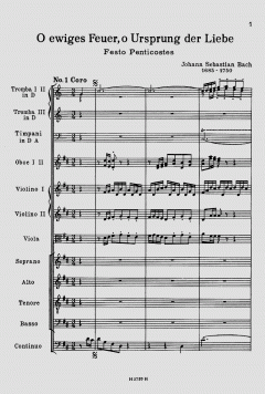 O ewiges Feuer, o Ursprung der Liebe (J.S. Bach) 