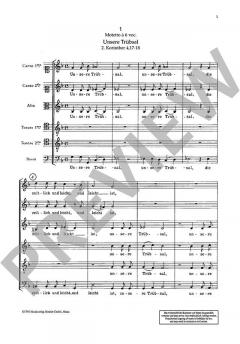 2 Motetten von Johann Ludwig Bach 