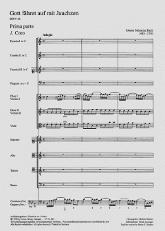 Gott fähret auf mit Jauchzen (J.S. Bach) 
