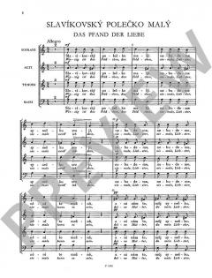 Six Moravian Songs von Antonín Dvořák 
