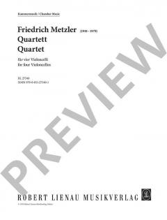 Quartett von Friedrich Metzler 